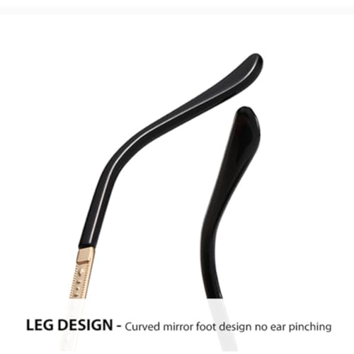 Lunettes de soleil ovales en métal rétro et tendance pour hommes et femmes - 5
