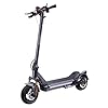 Trottinette Électrique Adulte CUNFON RZ800 - Anti-vol Empreinte, Pneus 10,5'' Tout-Terrain, Batterie 48V 18Ah, Freins Disque+Électronique, Autonomie 80 km，Charge maximale de 150 kg
