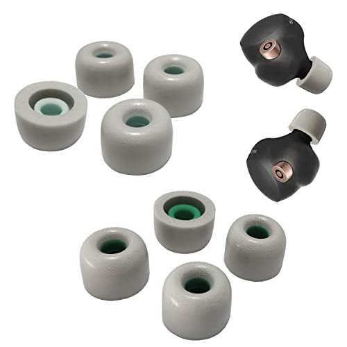Luckvan Lot de 4 paires d'embouts en mousse à mémoire de forme pour écouteurs Sony WF-1000XM4 WF-1000XM5 WF-1000XM3 WF-SP900 WI-1000X WF WI XBA Series Fit -...