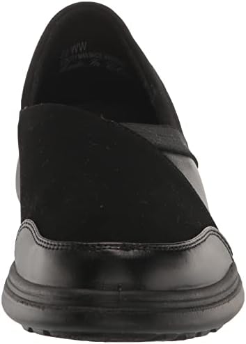 Easy Street Women's Irene Sneaker, Black Suede, 6 | Image 1