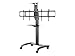 PEERLESS SR555M Cart with TV Mount,for Televisions,Black