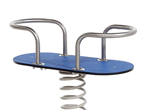 Gartenwelt Riegelsberger Federwippe Amalia aus Edelstahl mit Bodenanker zum...