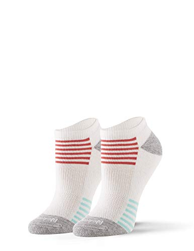No nonsense Women's Mesh No Show Liner Socks, Cushioned2