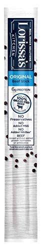 Lorissa’s Kitchen Grass-Fed Beef Snack Sticks, Original, 1 oz., Pack of 12 –
