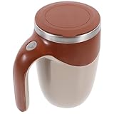 MUCKLILY Selbstrührender Edelstahlbecher mit Magnetischer Rührfunktion Automatischer...
