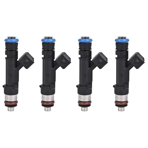 RLP Fuel Injectors Set of 4 Compatible with Chevy 2011-2015 Cruze 2016 Cruze Limeited 2012-2016 2018 Sonic 2013-2016 Trax & Buick 2013-2019 Encore 1.4L Replace# 0280158205 FJ1150 4 Holes