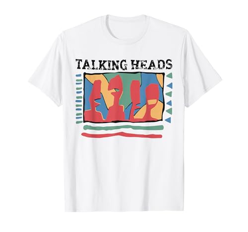 Talking Heads Yellow Retro Graphic T-Shirt