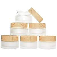11 Vasetti In Vetro Opaco 20ml Per Creme - Contenitori Cosmetici Riutilizzabili - Foto 8