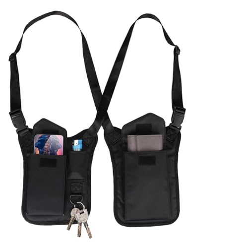 Bolso de seguridad para axilas que evita robos en viajes y transporte urbano 1