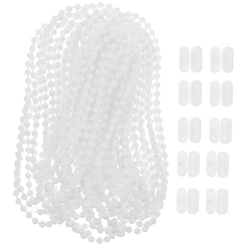 SOLUSTRE Blind Lifting Bead Chain 11pcs Roman Shade Chain Cord Repair DIY Friendly