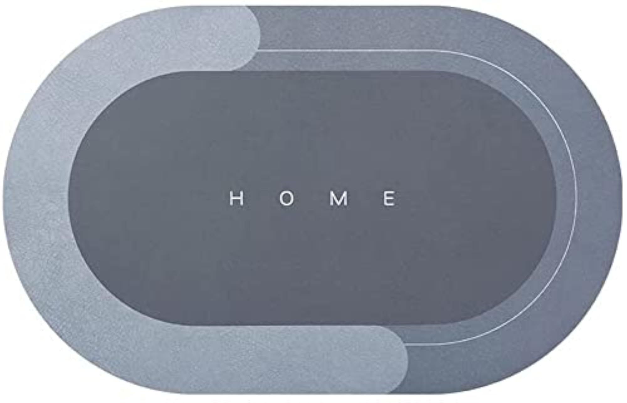 Super Absorbent Oval Shape Quick Dry Bath Mat