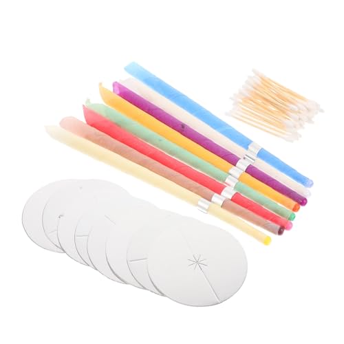 HOMOCONO Varillas Compactas de Aromaterapia para Orejas 16 Piezas, Hisopos Cómodos y Suministro de Cerumen, Aroma a Bergamota, Portátil y Práctico para Cuidado Personal y Color Aleatorio