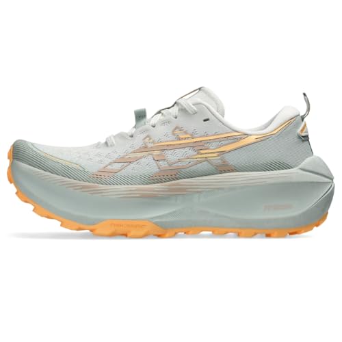 ASICS Women's Trabuco MAX 4 Trail Running Shoes, 9, Cream/Dusty Steppe