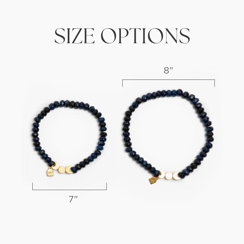 Freshly Picked Beaded Birthstone Bracelets for Women 7" or 8", Semi-Precious Stone Bead Birthstone Bracelet, New Mom Gifts, Mothers Bracelet with Birthstones2