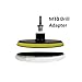 GYQAZSS 12Pcs/Set 3/4/5/6/7 Inch CarPolishing Disc Self-Adhesive Buffing Waxing Sponge Wool Wheel Polishing Pad for Car Polisher Drill Adapter M10/M14