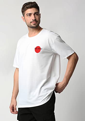 Image of Wear Your Opinion Back Printed Oversize Tshirt for Men