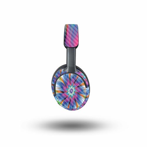 Image of MightySkins Carbon Fiber Skin Compatible with Bose QuietComfort Ultra - Prismatic Vortex | Protective, Durable Textured Carbon Fiber Finish | Easy to Apply