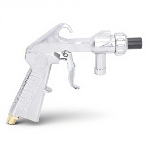 Kit de sablage pneumatique avec pistolet décapeur et 4 buses en céramique