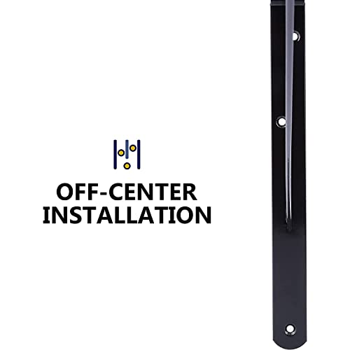 Neodrop ND-0812BSB 8-Pack 12 Inch Heavy Duty Shelf Brackets thumb #4