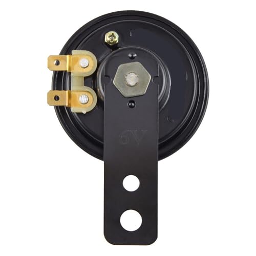 Parlante universal negro para motocicleta 6V miniatura 2
