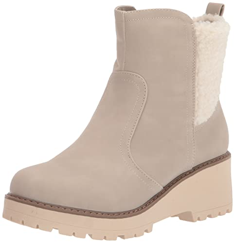 DV Dolce Vita Girl's Fuzzy Ankle Boot