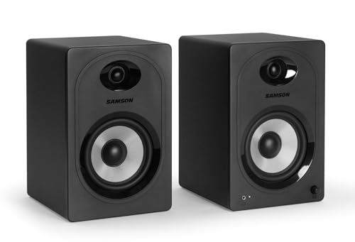 SAMSON MediaOne M50BT Powered Studio Monitors Restock Deal