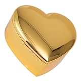 Housoutil Estuche Anillos para Guardar de Zinc de Pendientes Todas para y en Forma Dorado de Aleación Joyas Ocasiones