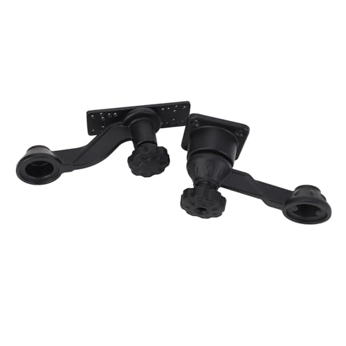 Image of Horizontal 11.4 inch Swing Arm Ram Mount for Fishfinders & Chartplotters, Fish Finder Mount Compatible with Lowrance, Raymarine and More, 6.25x2 inch Base