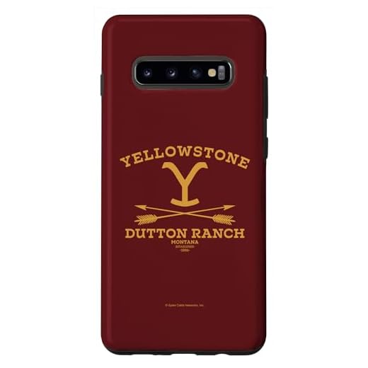 Galaxy S10+ Yellowstone Dutton Ranch Arrows Case