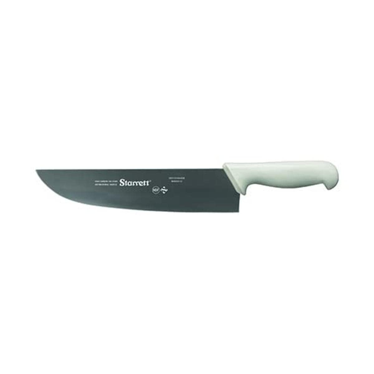 Starrett Professional Stainless Steel Chefs Kitchen Knives 12-inch (300mm), White