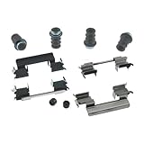 HZGEBTECH 1X Front Brake Hardware Kit Replacement Disc Brake Hardware Kit fits Pontiac Bonneville 2005-2005 fits Pontiac Grand Prix 2004-2008 fits Pontiac Montana 2005-2006 fits Saturn Relay 2005-2007