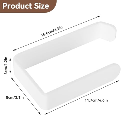 HERCHR Supporto Porta Carta igienica Adesivo