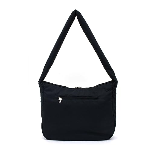 Bag Series, Time Sale, Popular Hyokkori Snoopy Tag Included, PN134 Puffer Black3