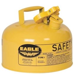 Eagle UI-20-SY 2 Gallon Yellow Safety Can Type 1