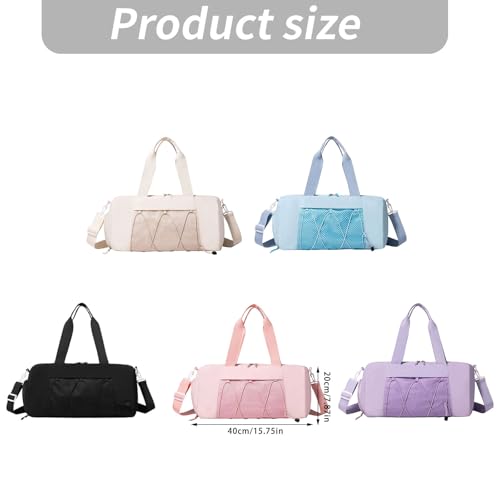 Bolsa con bolsillos húmedos y secos que separa la ropa mojada tras entrenar 3