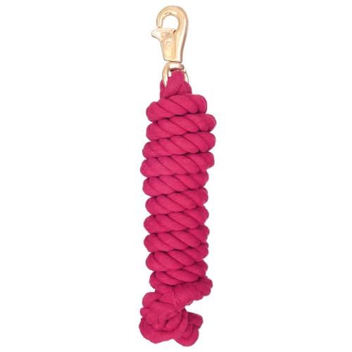 Tough1 Braided Cotton Lead with Triggerbull Snap - Pink