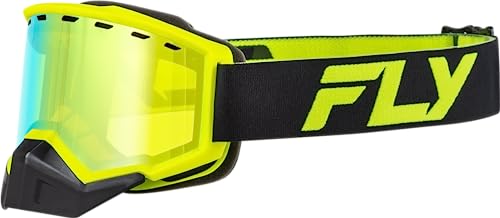 Fly Racing Focus Snow Goggle Dual Pane Anti-Fog Ski & Snowboard Goggles for Snowmobile