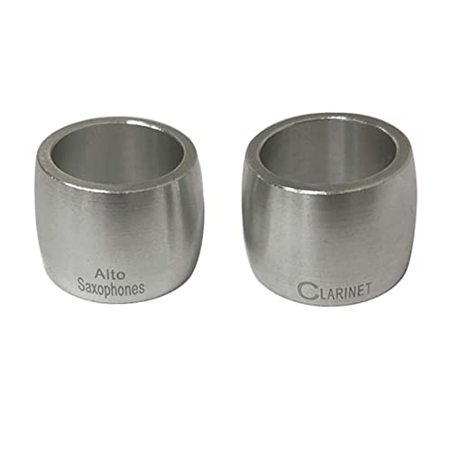Elegantstunning Professional Saxophone Mouthpiece Alto Clarinet Mouthpiece Ligature Head Clip Fastener Accessory Silver For Alto Saxophone #TOP2