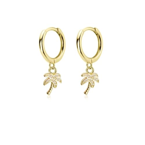 Boucles d'oreilles goujon originales et pendantes autour de l'oreille femme