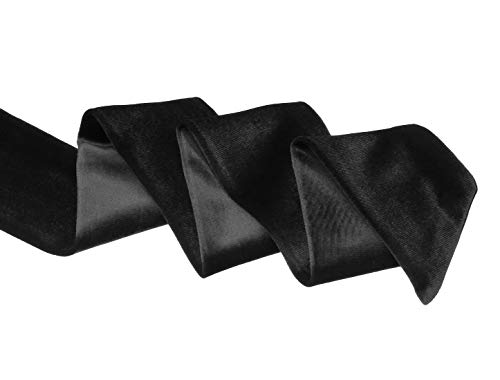 Allegra K Women Vintage Velvet Skinny Neck Scarves Solid Color Long Neckerchief Hairband Narrow Waistband4