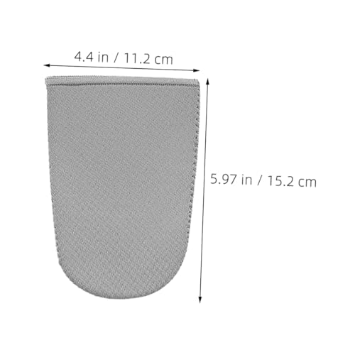 ORFOFE Neopreno Calentador de Dedos para Invierno Separador de Dedos para Zapatillas Protector de Talón para Hombre Funda Térmica para Ciclismo miniatura 2