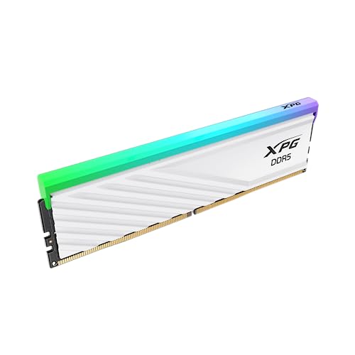 Image of ADATA XPG Lancer Blade RGB DDR5 32Gb (2x16GB) 6000 Mhz CL 30-40-40 U-DIMM Desktop Memory RAM -AX5U6000C3016G-DTLABRWH (White)