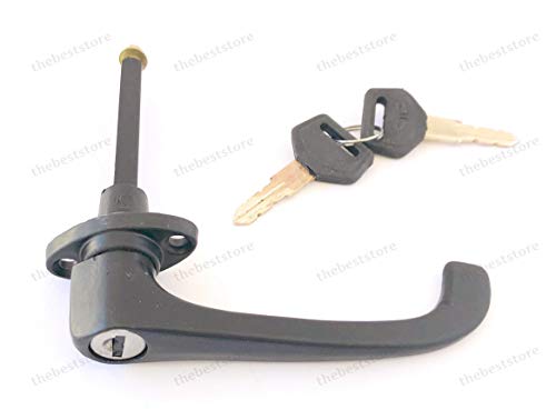 THE BEST STORE Rear Tailgate Trunk Door Handle with Lock Key Compatible for Willys Jeep MM540 CJ | Willys Parts and Accessories