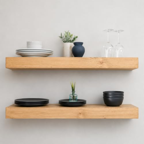 Urbandi 3-Inch Thick Pine Shelves