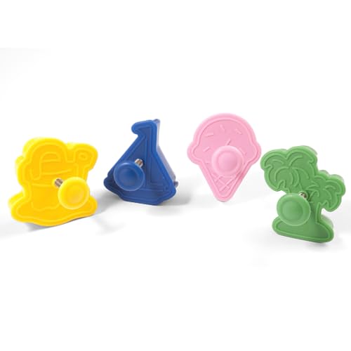 Silikomart Mini cortadores de biscoito com característica de ejeção de mola, conjunto de 4, verão va