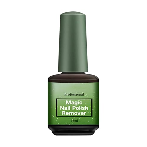 Quitagel Para Uñas - Limpiador De Esmalte Rápido Sin Cubrir - Eliminador De Gel Nutritivo De Secado Rápido Sin Papel De Aluminio Para Casa, Salón, Viajes, Principiantes Y Spa