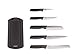 Joseph Joseph Elevate Knives 5 piece Carousel Set with rotating knife block, Japanese Stainless Steel - Multicolor Joseph Joseph Elevate Knives 5 piece Carousel Set with rotating knife block, Japanese Stainless Steel - Multicolor