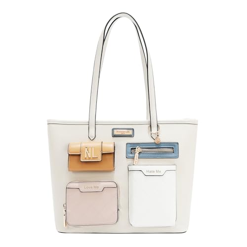 El Mejor Listado de Bolsos Nicole Lee los 5 mejores. 42 Bolsa Tote de Nicole Lee con placa NL FW25