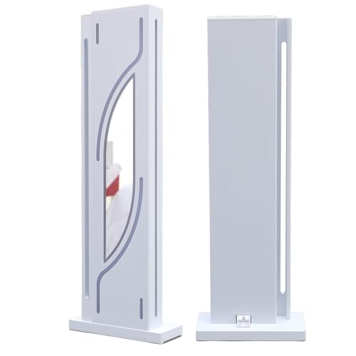 Soporte ajustable para GPU RGB con base magnética blanca miniatura 5