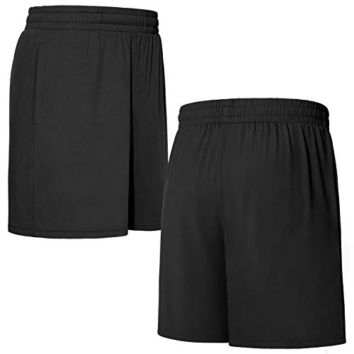Roadbox Workout Shorts for Men Athletic Gym Running Basketball Quick Dry Short 7 Inch with Pockets for Fitness Sports 2 Pack2
